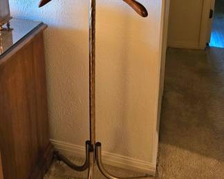 silent buther, brass  and wood