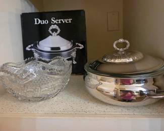 more serving dishes
