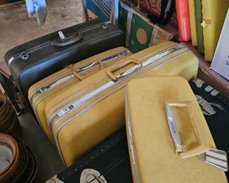 vintage luggage