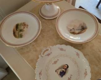 German display items, antique