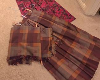 vintage skirts with matching scarves