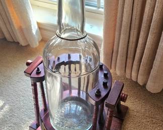 a big bottle for your change and stylish too