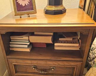 nightstands, pair, lamps pair