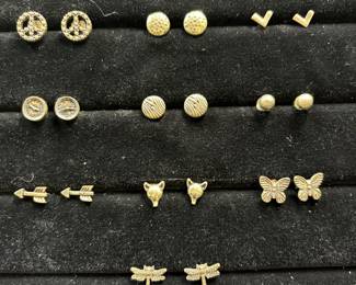 Stud earrings