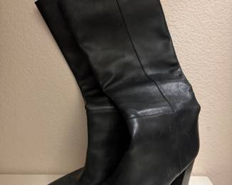 Italian leather boots size 10