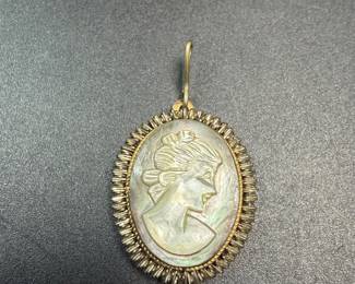 Antique Italian shell carved cameo