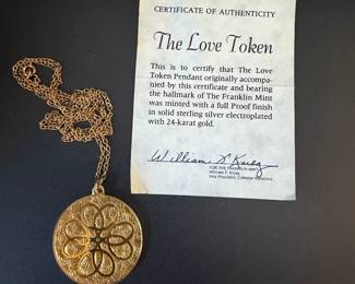 Gold plated sterling silver