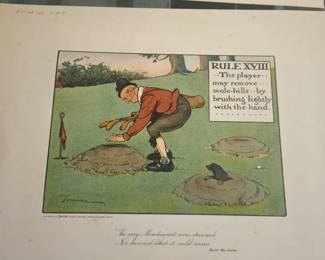 buy online set of GOLF RULES