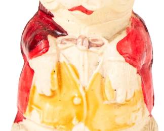 Antique Celluloid Rabbit Bunny Roly-Poly Toy