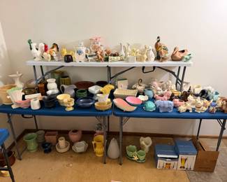 Red Wing Pottery, McCoy, Frankoma Pottery, Russel Wright