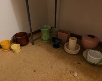Red Wing Pottery, McCoy, Frankoma Pottery, Russel Wright