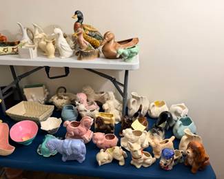 Red Wing Pottery, McCoy, Frankoma Pottery, Russel Wright