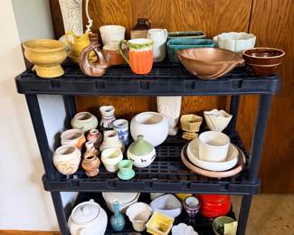 Red Wing Pottery, McCoy, Frankoma Pottery, Russel Wright