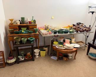 Red Wing Pottery, McCoy, Frankoma Pottery, Russel Wright