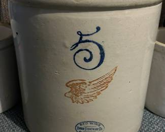 Red Wing 5 gallon Crock Fancy 5