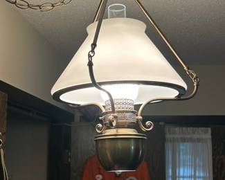Brass Hanging Lamp