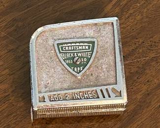 Vintage Craftsman Tape Measure