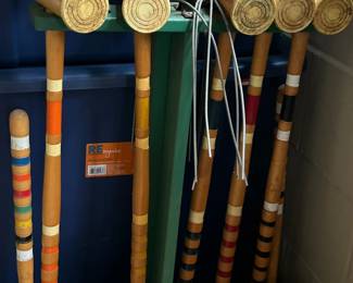 Vintage Croquet Set