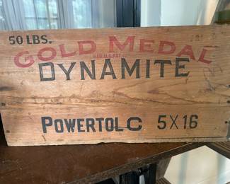 Advertising Dynamite Box