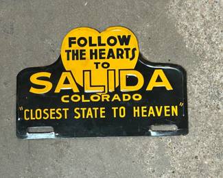 License Plate Topper