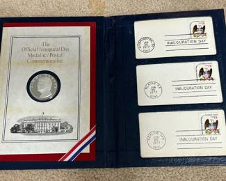 1977 Jimmy Carter Official Inaugural Day Postal Commemorative Set
