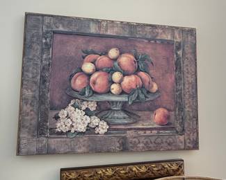Pamela Gladding "Florentine Pear" Still Life Print