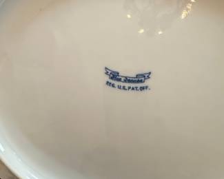 Blue Danube Oval Serving Platter
