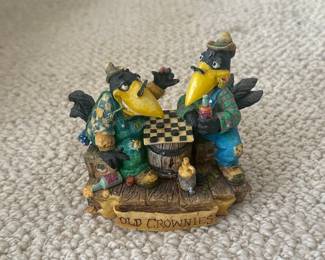 Enesco Crow County Old Crownies Figurine