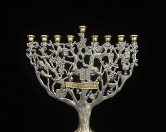 Godinger Tree of Life Menorah