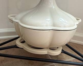 Technique Enameled Cast Iron Pumpkin Cocotte