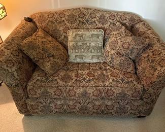 Alan White Upholstered Loveseat