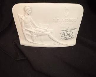 Lladro Collectors Society Don Quixote Plaque 1985
