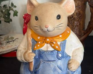 The Cook's Bazaar Mouse Cookie Jar