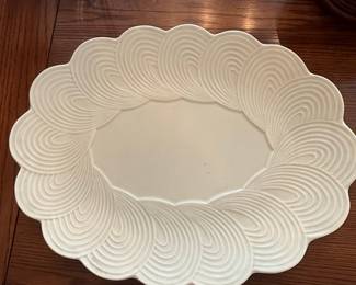 Fitz and Floyd Shell Motif Serving Platter