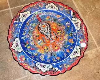 Yörükoğlu Çini Hand Made Decorative Plate