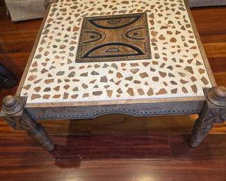 Heavy Carved Coffee Table
