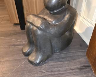 Sitting Man Sculpture