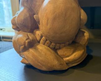 Hand Carved Weeping Buddha