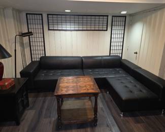 Black Sectional Couch