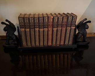 Vintage Winged Gargoyle Bookshelf