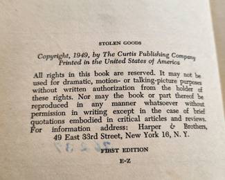 VINTAGE BOOK