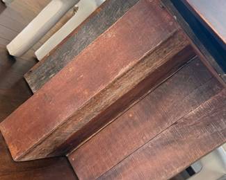 VIEW FROM UNDER THE TABLE