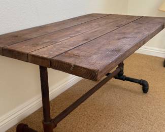 LOVING THIS SWEET ACCENT TABLE WITH PLUMBING FEET