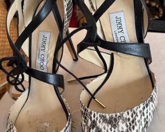 JUST THESE SNAKE JIMMY CHOOSE - SIZE 38 1/2