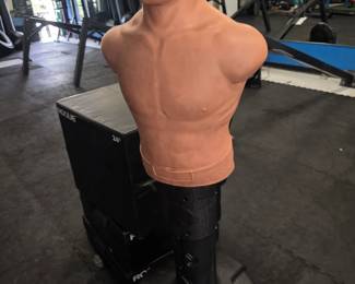 bob torso dummy (not pictured 70-lb grappling dummy)