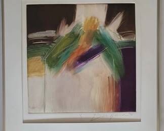 Abstract  Mixed-media by The American Artist Ann DerGara