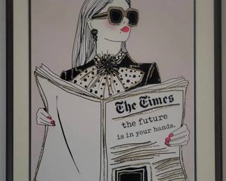 Framed Print Titled "The Style Society Classic Edit"