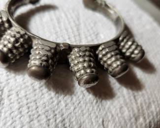 Unique silver bracelet