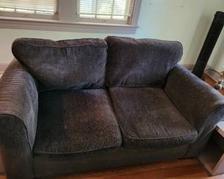 Love seat in living room