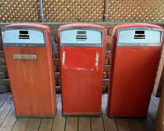 3 Gas Boy Gas Pump Housings